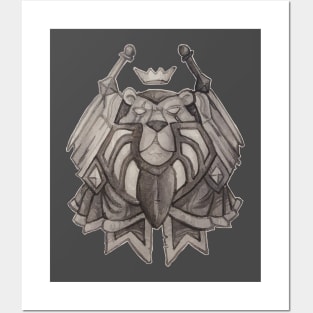 Paladin crest Posters and Art